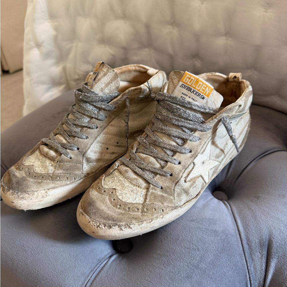 Golden Goose MID/STAR silver